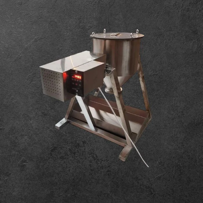 Stroj za mešanje prahu za izdelavo kapsul ali tablet 20L, stroj za mešanje prahu, kapsule, tablete, 20L, ceneje, ugodno, prihranek, lokalno, Ljubljana, farmacevtska proizvodnja, avtomatizacija, compoundanje, homogenizacija prahu
